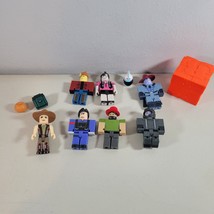 Roblox Figure Lot of 7 and Accessories Security Guard Keith Quenty Runway Xenatr - £15.11 GBP
