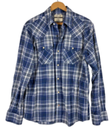Ariat Retro Fit Shirt Medium Pearl Snap Brushed Cotton Mens Western Wear... - $871.68 MXN