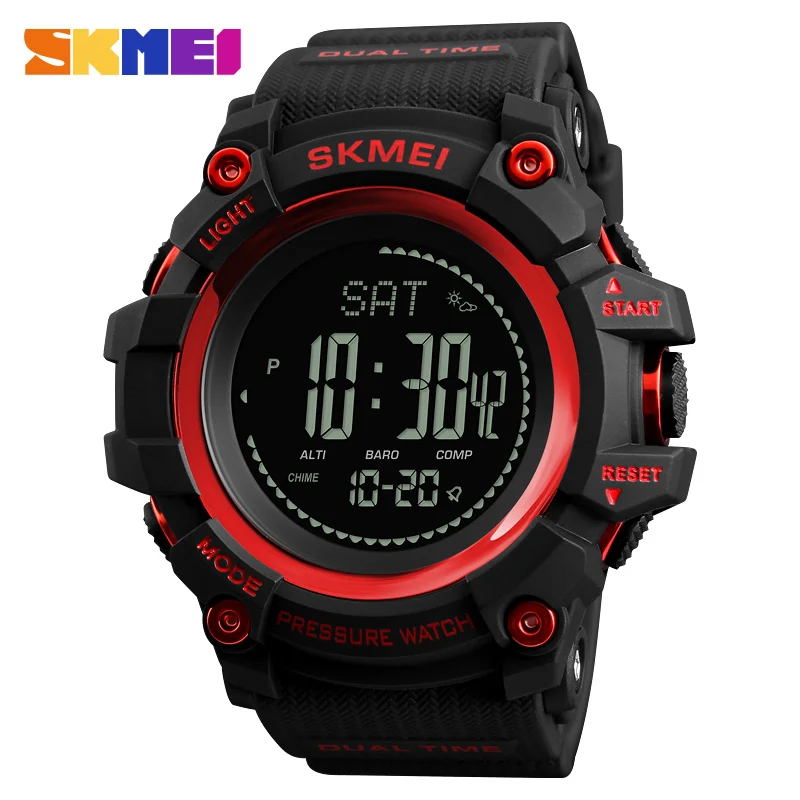 Aterproof reloj hombre outdoor watches mens pressure compass sport digital wristwatches thumb200