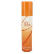 Wild Musk by Coty  2.5 oz Cologne Body Spray - $5.90