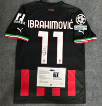 Zlatan Ibrahimovic SIGNED AC Milan 22/23 Final Season Home + COA Ibrahim... - £103.87 GBP