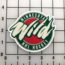 Minnesota Wild Nhl 4&quot;&quot; Wide Vinyl Decal Sticker New - £9.33 GBP
