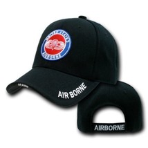 ARMY AIRBORNE LOGO MILITARY EMBROIDERED RED  HAT CAP - £26.14 GBP