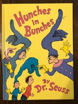 ~Hunches in Bunches~ by Dr Seuss, 1st Edition ~Classic Seuss~ *Bonus*!!!!!! - $44.98