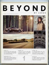 Beyond by Lexus Magazine Issue 1 2013 Concept Car Human Nature Blueprint  - £11.86 GBP