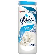 Glade Carpet and Room Refresher, Deodorizer for Home, Pets, and Smoke, Clean Lin - £31.32 GBP