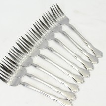 Pfaltzgraff Briarwood Salad Forks 6-3/4&quot; Stainless  Lot of 8 - $29.39
