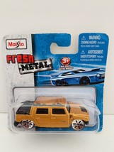 Fresh Metal Orange / Brown Pickup Truck Figure (#2) - $108.35