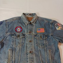 Vintage 1970s Levi's Men's Large Denim Blue Cotton Pockets Jacket Made In USA image 12