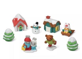 Infantino GoGaga Holiday Village Sensory Development Baby Toy Set 8pc New Todler - £31.45 GBP
