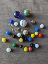 Lot of 30 Vintage Marbles See photos - $7.84