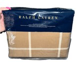 Ralph Lauren Full Queen Modern Equestrian Windowpane Duvet Cover $500 New 92x96 - $328.12 CAD