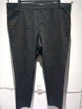 ladies good condition pep and co size 22 Black jeggings - $13.69