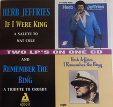 Herb Jeffries - If I Were King/I Remember the Bing (CD 2003 Audiophile)VG++ 9/10 - £6.24 GBP