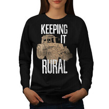 Wellcoda Keeping It Rural Womens Sweatshirt, Farmer Casual Pullover Jumper - £23.10 GBP+