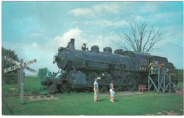 Ontario Postcard Kitchener Doon Pioneer Village Canadian Pacific Steam Train - £2.32 GBP