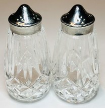 Waterford Crystal Lismore Salt &amp; Pepper Shakers - $44.55