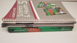 Abeka 5th Grade Science / Health Student Texts, Teachers Keys Worksheets (7 Bks) - £44.84 GBP