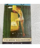 1940s Sexy PinUp Picks Atlantic Gas Service Florin PA MB matchbook cover... - $4.51