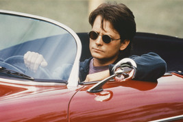 Michael J. Fox in Doc Hollywood Sitting in 1960 Porsche Speedster 24x18 ... - $23.99