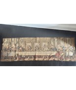 VINTAGE TAPESTRY OF LAST SUPPER - £28.03 GBP