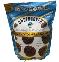 Undercover Chocolate Quinoa Crisps Dark  Chocolate  + Sea Salt 15.3 Oz B... - $28.50