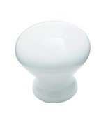 Amerock BP72530 Ceramics Round Cabinet Knob, 1 in Projection, 1-1/4 in D... - £1.37 GBP