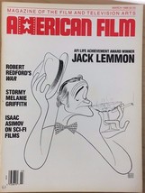 AMERICAN FILM Magazine March 1988 Jack Lemmon, Isaac Asimov article - £7.89 GBP