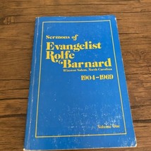 Sermons Of Evangelist Rolfe Barnard Volume 1 VTG Christian PB  - $18.00