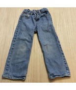 Oshkosh B&#39;Gosh Unisex Toddler Size 5T Classic Fit Blue Jeans Adjustable ... - $9.75