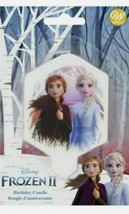 NEW Disney Frozen II Anna &amp; Elsa  Birthday Candle Family Fun Let It Be C... - $6.62