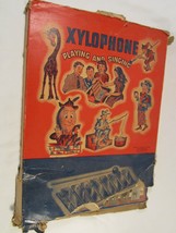 Vintage XYLOPHONE Playing &amp; Singing COLE CORP. 1939 [Y62A] - £18.88 GBP