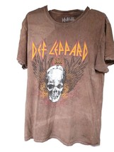 Def Leppard Man&#39;s/Woman&#39;s TShirt Skull Design SZ M - $11.29