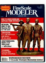 Fine Scale Modeler Magazine - January 1989 - £3.82 GBP