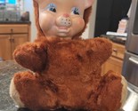 CUTE RUSHTON Vintage Plush Rubber Face Bear Doll Antique Rare Toy Size 8&quot; - $139.95