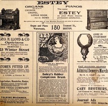 Print Ad Advertisement Page 1900 Victorian Various Companies #1 DWEE4 - £16.08 GBP