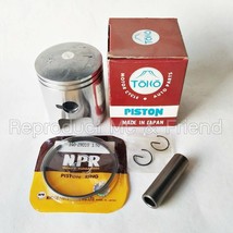 Suzuki TS125 TC125 RV125 DS125 Piston + Ring + Pin OS 1.50 (Dia : 57.50m... - $44.09