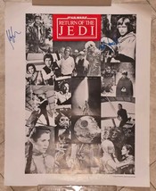 Star Wars signed poster Return Of The Jedi, 2 actors, Original, Vintage,... - $2,606.98 MXN
