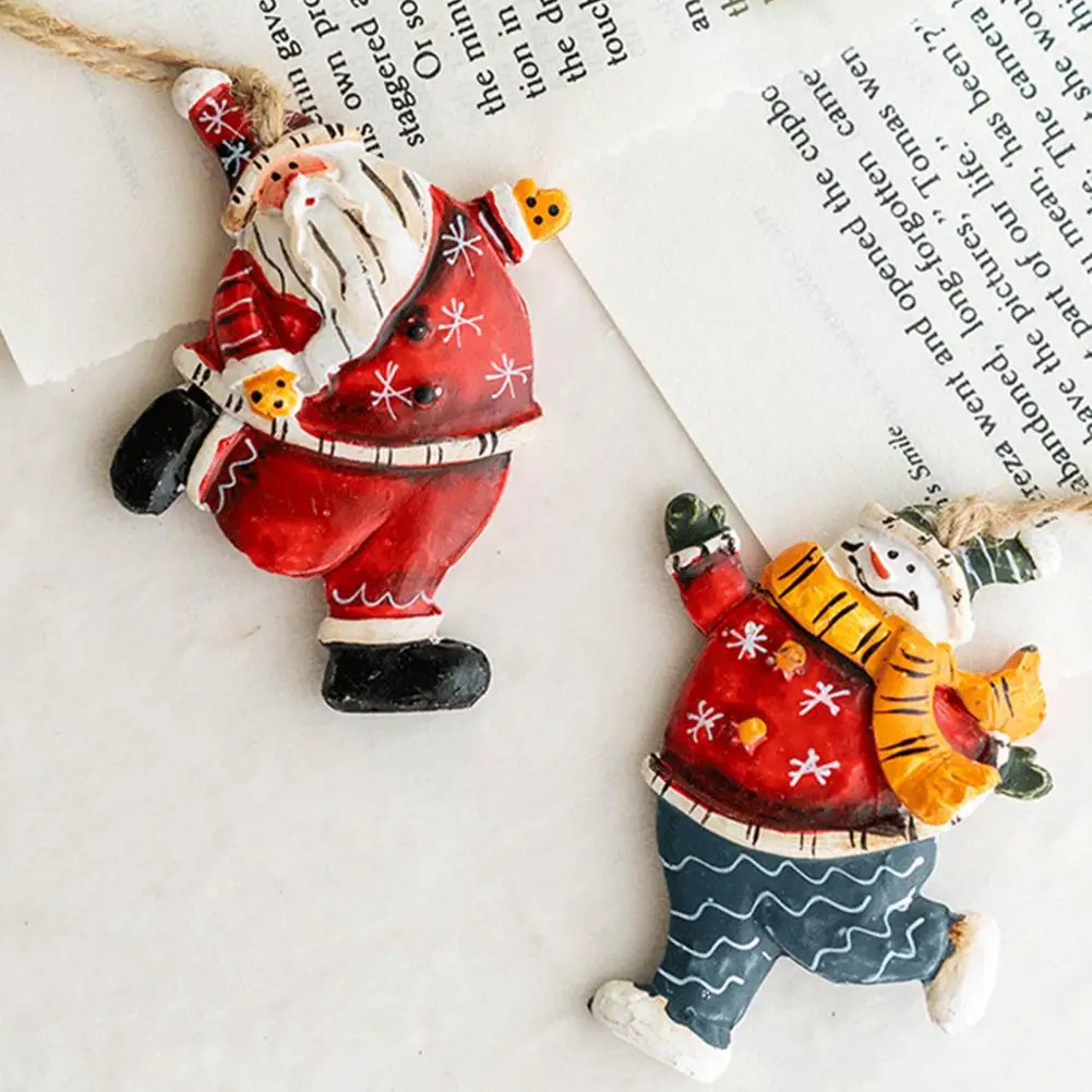 House Home ﻿Fashion  Delicate Christmas Snowman Decoration Pendant Toy Lovely Sa - £19.65 GBP