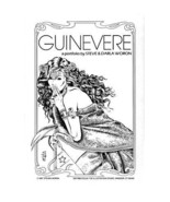 KING ARTHUR SIGNED Steve Woron&#39;s Fantasy 1987 GUINEVERE Art Portfolio - $20.29 CAD