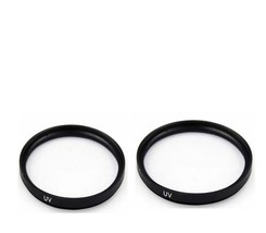 Two 2X Uv Filters For Sony CCD-TRV128 HDR-CX7EK HDR-CX7E DCR-TRV940 DCR-TRV950 - £8.14 GBP