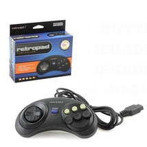 Megadrive Controller Wired 6 Button RetroPad - £30.36 GBP