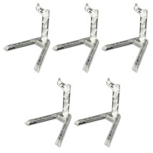 Clear Action Figure Display 5Pcs Flexible Action Base Holder For 1/144 Sd Bb Gun - £15.71 GBP