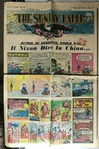 THE SUNDAY PAPER #3 (1972) scarce newspaper with color underground comix - £38.92 GBP