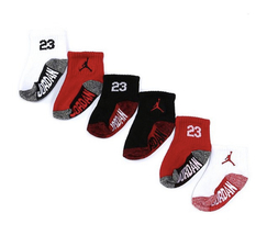 Jordan Baby Boys Ankle Socks 6-Pack - $24.99