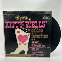 Kitty Wells Golden Favorites 1961 LP HI-Fi  Decca Records  VINYL - £10.29 GBP