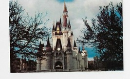 Cinderella Castle Fantasyland Walt Disney World 1971 Vintage Postcard - £8.79 GBP