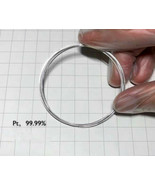 99.99% High Pure Platinum Metal Wire Pt Diameter 0.3/0.5/0.6/0.7/0.8/1mm... - $131.03 MXN+