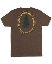 Columbia Mens Pine Graphic T-Shirt,Major Heather,Small - £21.32 GBP