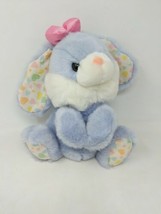 Fairview Lavender Purple Easter Bunny Rabbit Plush Hearts 11&quot; Stuffed An... - £23.35 GBP